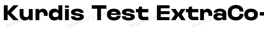 Kurdis Test ExtraCo字体转换